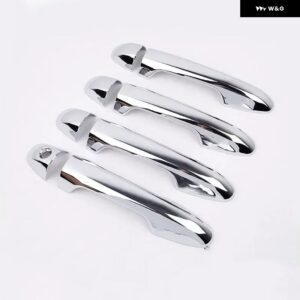 トヨタ ハイラックス レボ 2016-2023 クローム ドアハンドル ボウルカバー 装飾 トリム ステッカー スタイリング 自動車アクセサリー - handle no sensor