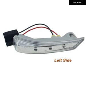 LH RH カーサイドミラー LED ウィンカーライト ダッジ グランドキャラバン/ クライスラー タウンカントリー/ フォルクスワーゲン 08-16 68052078AA - Left