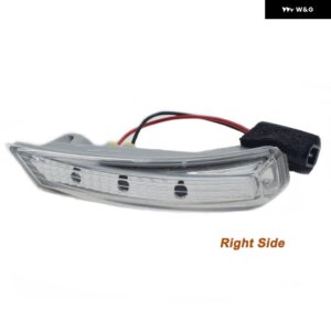 LH RH カーサイドミラー LED ウィンカーライト ダッジ グランドキャラバン/ クライスラー タウンカントリー/ フォルクスワーゲン 08-16 68052078AA - right