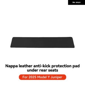テスラ リアアンダー マット モデルY ジュニパー 2021-2025 モデル3 ハイランド 2024 カーアクセサリーに適用 - MY Juniper Leather