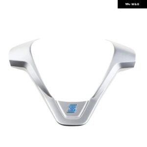 ABS ステアリングホイール トリム スパンコール ステッカー フォード フィエスタMK7エコスポーツフィーゴB-MAX KA+カー スタイリング 自動車アクセサリー - common blue