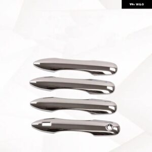 カーボン 車 ドアハンドル カバー ボウル トリム ステッカー トヨタ プリウス 50 2016 - 20 XW50 XW 50 スタイリング アクセサリー - 1 Keyless Entry