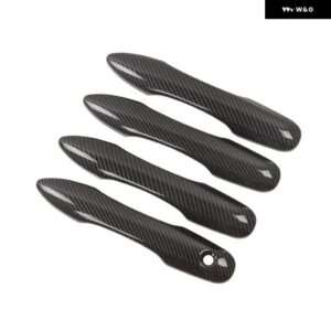 カーボン 車 ドアハンドル カバー ボウル トリム ステッカー トヨタ プリウス 50 2016 - 20 XW50 XW 50 スタイリング アクセサリー - 0 Keyless Entry2