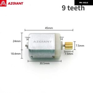 アウディ サイドドア セントラ ルロックモーター 12V アクチュエーター ハイパワーリペア センター エンジン FC280 汎用 - Motor D