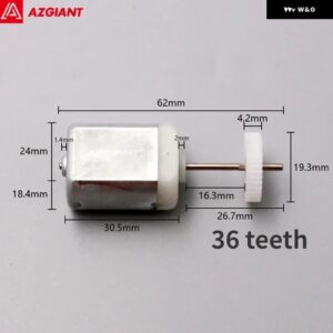 アウディ サイドドア セントラ ルロックモーター 12V アクチュエーター ハイパワーリペア センター エンジン FC280 汎用 - Motor A