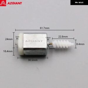 アウディ サイドドア セントラ ルロックモーター 12V アクチュエーター ハイパワーリペア センター エンジン FC280 汎用 - Motor I