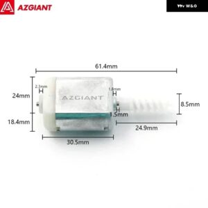 アウディ サイドドア セントラ ルロックモーター 12V アクチュエーター ハイパワーリペア センター エンジン FC280 汎用 - Motor C