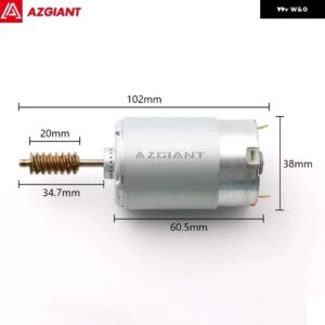 アウディ サイドドア セントラ ルロックモーター 12V アクチュエーター ハイパワーリペア センター エンジン FC280 汎用 - Original Motor K