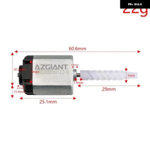 アウディ サイドドア セントラ ルロックモーター 12V アクチュエーター ハイパワーリペア センター エンジン FC280 汎用 - OEM Motor J