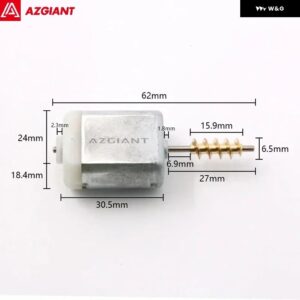 ダッジ サイドカードア セントラ ルロックモーター 12V DC アクチュエーター ハイパワーリペア センター エンジン FC280 DIY - Motor G