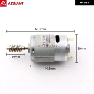 ダッジ サイドカードア セントラ ルロックモーター 12V DC アクチュエーター ハイパワーリペア センター エンジン FC280 DIY - Original Motor K