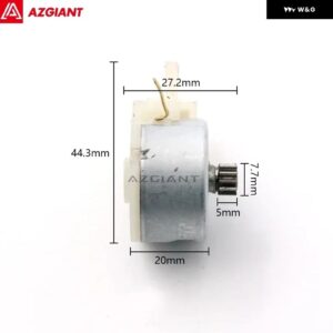 ダッジ サイドカードア セントラ ルロックモーター 12V DC アクチュエーター ハイパワーリペア センター エンジン FC280 DIY - Original Motor J