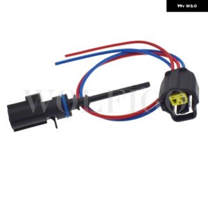 エンジン 吸気温度センサー コネクタプラグ付き クライスラー ダッジ ラム ジープ 5149279AB 5149279AC - Sensor and Plug