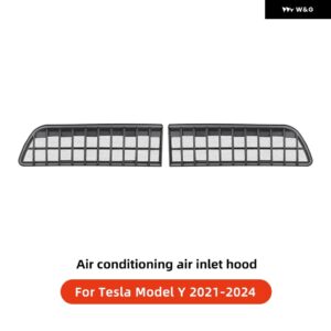 エアインレット カバー TESLA MODEL Y JUNIPER HIGHLAND MODEL 3 防虫 防汚フロント エアコン カバー - MY 2021-2024
