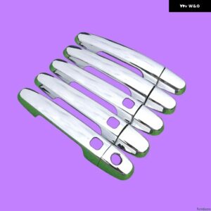 トヨタ RAV4 RAV 4 2006 - 13 XA30 クローム カー ドアハンドル カバー ステッカー スタイリング アクセサリー - handle 3 buttons