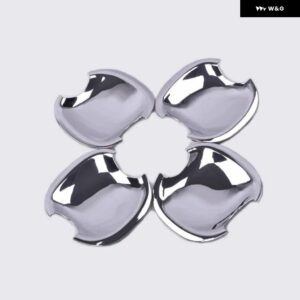 トヨタ プロ ボックス 2002 - 2016 クローム ドアハンドル カバー トリム ステッカー カー スタイリング アクセサリー - cup bowl