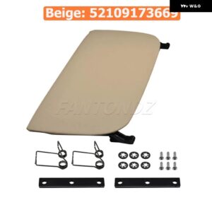 カーシートバック パネル レザーバックレスト 収納 ポケットカバー BMW 5 7 GTシリーズ F10 F11 F01 F02 F07 2009 - 13 - Beige