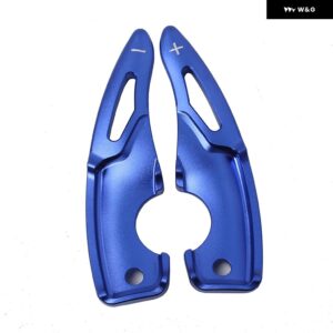 パドル シフター 2017-2023 トヨタ 86 GT86 GR86 スバル BRZシリーズ アルミ ステアリングホイール 延長 アクセサリー - Blue