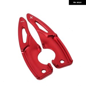 パドル シフター 2017-2023 トヨタ 86 GT86 GR86 スバル BRZシリーズ アルミ ステアリングホイール 延長 アクセサリー - Red
