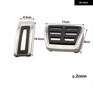 カー スタイリング スポーツフューエルブレーキ フットレスト カバー セット DSG シートレオン 5F MK3 2012-2020 オートアクセサリー - AT