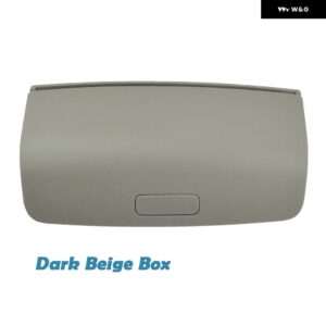 グレー/ベージュ オーバーヘッドグラス ホルダー ボックス VW ゴルフ MK5 MK6 ティグアン ジェッタ MK5 パサート B6 CC 1KD868837 1KD867489 1K0868837 - 1PC Beige Box