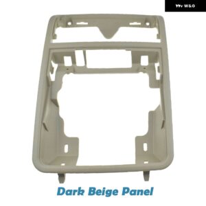 グレー/ベージュ オーバーヘッドグラス ホルダー ボックス VW ゴルフ MK5 MK6 ティグアン ジェッタ MK5 パサート B6 CC 1KD868837 1KD867489 1K0868837 - 1PC Beige Panel