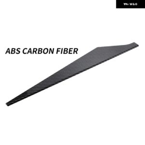 ABSクロームカーキャリーグローブレーシング ステッカー グローブ ボックス ステッカー フォード クーガエスケープLHD 2013 - 2017アクセサリー - ABS carbon fiber