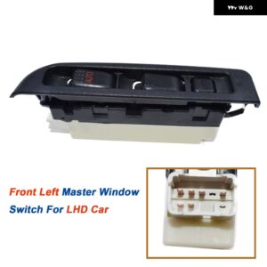 LHD / RHD フロント 左右パワーウィンドウスイッチ ISUZU NPR66/70PL NKR NQR70 NHR 24V 8973151840 8981472360 98147236-0 - Front Left LHD