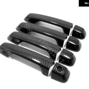 トヨタ プラド 150 ランドクルーザー プラド J150 2010 - 2019 LC150 LC200 ドアハンドル ボウル ドアハンドル カバー カバー トリム - Carbon fiber pattern3