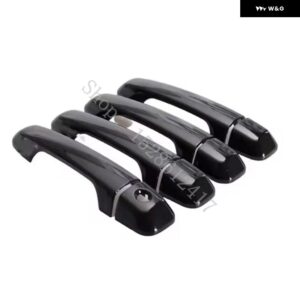 トヨタ プラド 150 ランドクルーザー プラド J150 2010 - 2019 LC150 LC200 ドアハンドル ボウル ドアハンドル カバー カバー トリム - Glossy Black