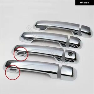 トヨタ プラド 150 ランドクルーザー プラド J150 2010 - 2019 LC150 LC200 ドアハンドル ボウル ドアハンドル カバー カバー トリム - silvery