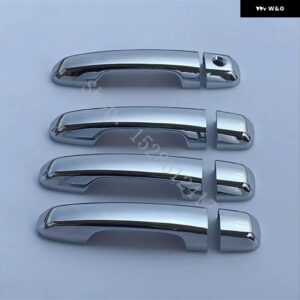 トヨタ プラド 150 ランドクルーザー プラド J150 2010 - 2019 LC150 LC200 ドアハンドル ボウル ドアハンドル カバー カバー トリム - silvery2