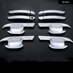 クロームカー ドアハンドル カバー カップボウル トリム CHERY TIGGO 3X / CHERY TIGGO 2 2016 - 21 スタイリング アクセサリー - handle-bowl