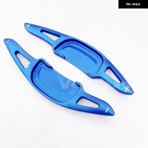 ステアリングホイール パドル シフト マツダ 3 アクセラ CX30 CX-30 2020 2021 シフター パドル エクステンション ギア ボックス アクセサリー アルミ 合金 - Blue