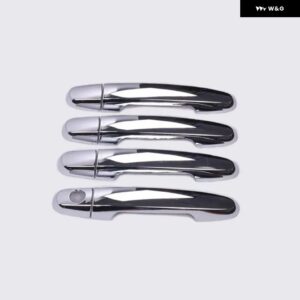 トヨタ カムリ 30 2002 - 06 クローム カー ドアハンドル カバー トリム カー スタイリング アクセサリー オーバーレイ - 1 keyhole