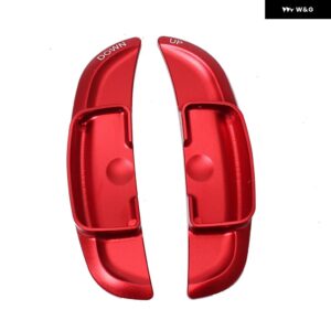 パドル シフト メルセデスベンツ A B E M クラス W204 W212 GLK CLA GLA 車用 ステアリングホイール パドル シフト エクステンション シフター DSG - Red