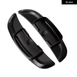 パドル シフト メルセデスベンツ A B E M クラス W204 W212 GLK CLA GLA 車用 ステアリングホイール パドル シフト エクステンション シフター DSG - black