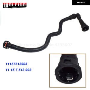 クランクケース ブリーザーベントオイルセパレーター バルブ +ホースキット BMW E46 E90 E91 E81 E83 X3 Z4 N42 N46 316I 318I 11617503520 - 11157513903 Hose