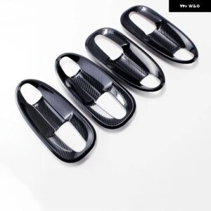 カーボン車 ドアハンドル ボウルカバー メルセデスベンツ ヴィト W447 メトリス ヴァレンテ V クラス 2014-2020 スタイリング ステッカー アクセサリー - carbon bowl