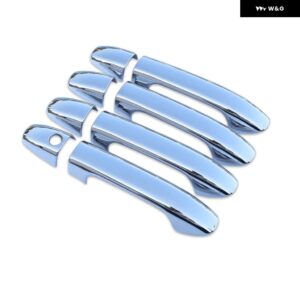 カーボン車 ドアハンドル ボウルカバー メルセデスベンツ ヴィト W447 メトリス ヴァレンテ V クラス 2014-2020 スタイリング ステッカー アクセサリー - silver handle