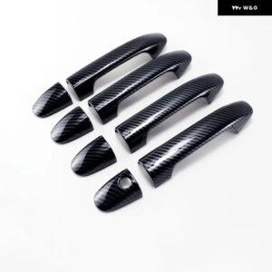 カーボン車 ドアハンドル ボウルカバー メルセデスベンツ ヴィト W447 メトリス ヴァレンテ V クラス 2014-2020 スタイリング ステッカー アクセサリー - carbon handle