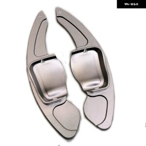 ステアリングホイール パドルエクステンション シフト カバー VW ゴルフ 5 6 MK6 GTI R ジェッタ MK5 パサート B6 B7 CC ポロ シャラン ティグアン 2個 - GRAY