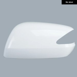 ドアウィングミラー カバー キャップ ホンダ ホンダ ジャズ 2009 - 14 プライマーホワイトミラー シェル カーアクセサリー - 1PC Left