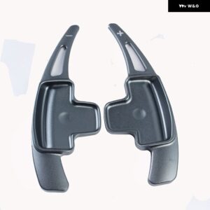 パドル シフター メルセデスベンツ A クラス A180 A200 A220 A250 W176 2013-2015 アルミ 合金 車用 ステアリングホイール シフト パドル 2個 - GRAY