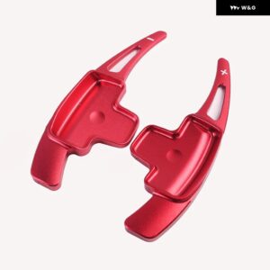 パドル シフター メルセデスベンツ A クラス A180 A200 A220 A250 W176 2013-2015 アルミ 合金 車用 ステアリングホイール シフト パドル 2個 - Red