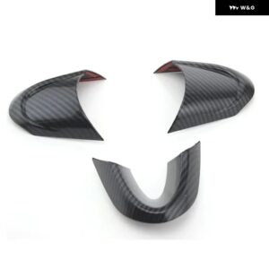 ABSカーボン ステアリングホイール ボタン カバー ステッカー インテリア デコレーションミニクーパーS JCW F55 F54 F56 F57 F60アクセサリー - Style C