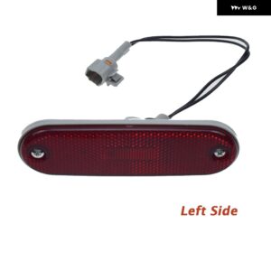 トヨタ RAV4 1996-2000 リア バンパー リフレクター サイドマーカーシグナルライト 81910-42010 TO2866101 81760-42010 8176042010 - Left with bulb