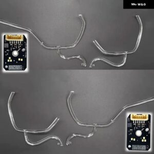 BMW 5シリーズ G30 G38 LCI 2017-2020 車用 DRL ヘッドライト ライトガイドストリップ 回路基板 光源基板 チップボード - For Pair light