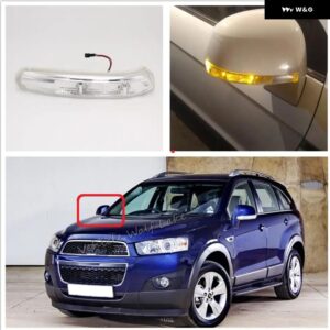 シボレー キャプティバ 2012 - 19 カー スタイリング リアミラー LED ウィンカー インジケーター ライトランプ LHD - Right Side