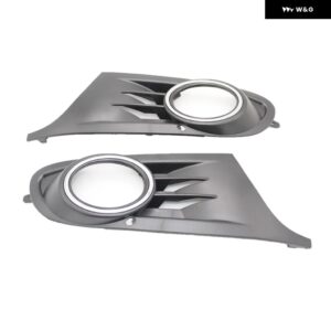 ゴルフ 6 A6 MK6 2009 - 13 カー スタイリング フロント LED フォグランプ フォグランプ + グリル + ワイヤー ハーネス アセンブリ - MULTI